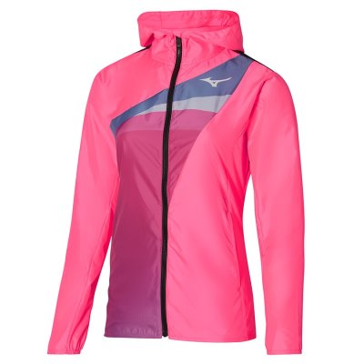 Cazadoras Mizuno Release Hooded Mujer - Rosas - Chile M716FGHUOV